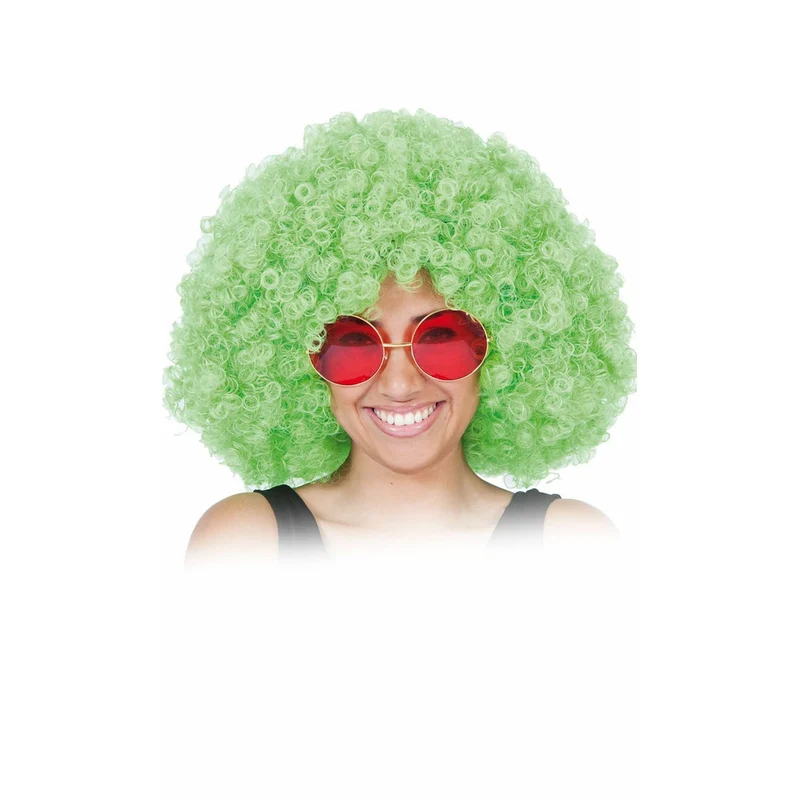 Perücke Afro Jumbo grün