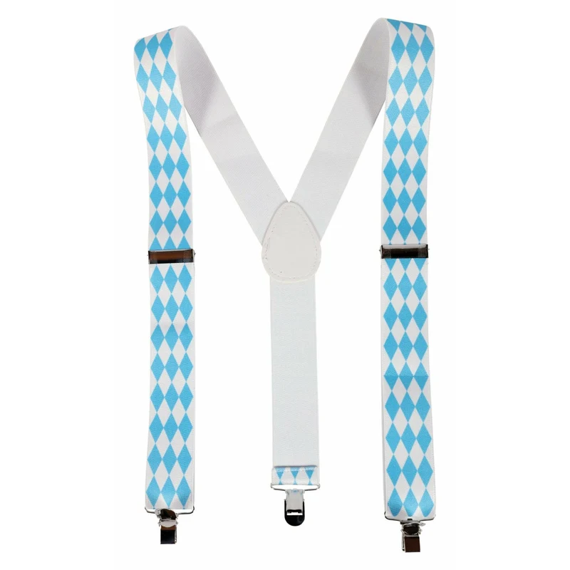 Hosenträger Oktoberfest Zweigfarbig