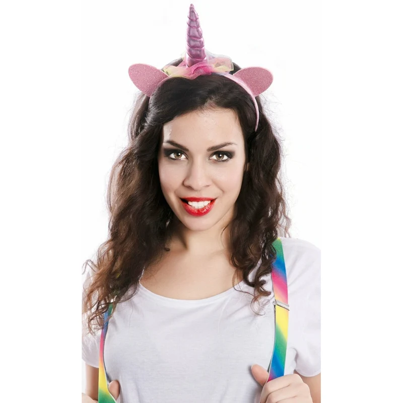 Haarreif Einhorn Rosa für Kinder