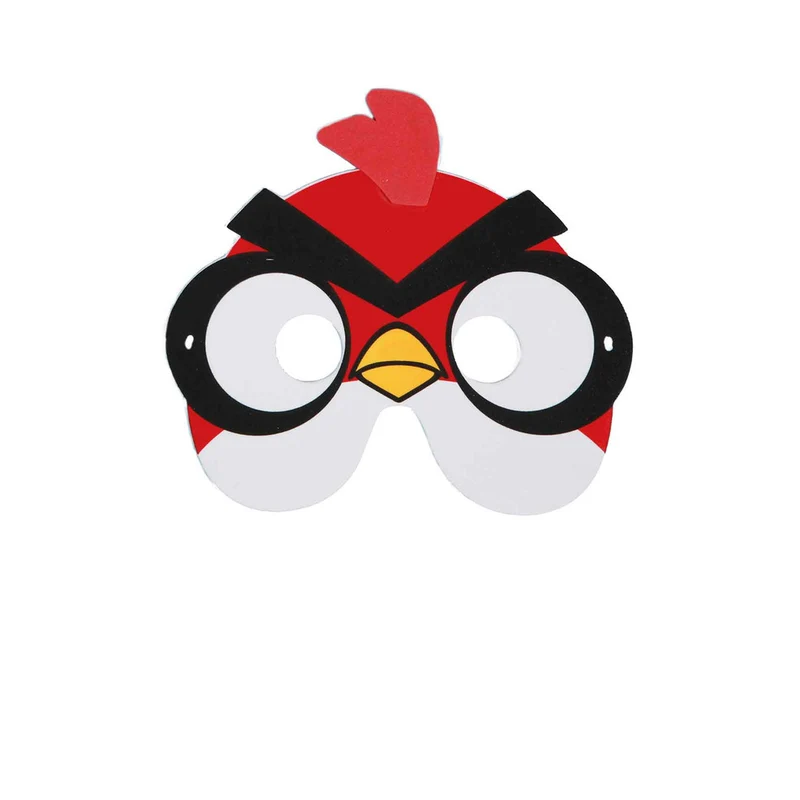 Rote Vogel Videospiel Maske