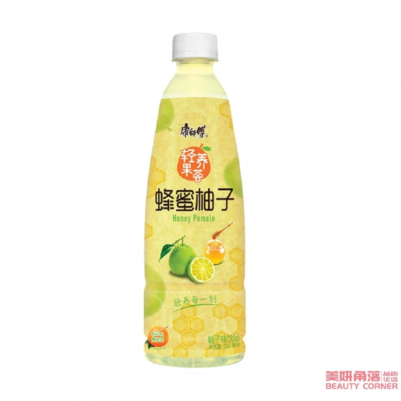 [Self-operated] China MASTER KONG Light Nutrition Fruit Honey Honey Grapefruit Juice Drink 500ml