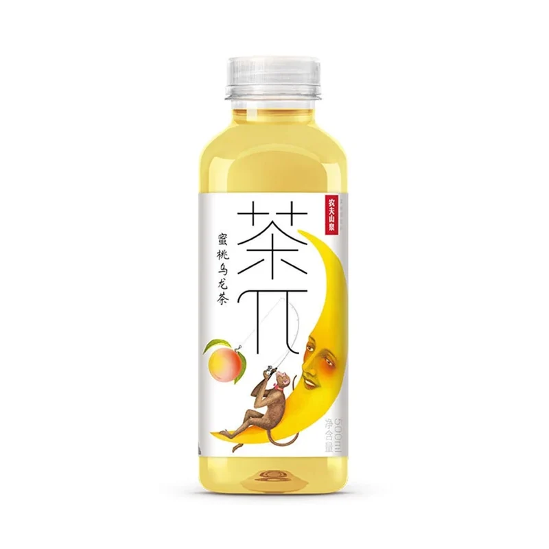 [Self-operated] China NONGFUSPRING Nongfu Spring Tea π Fruit Tea Beverage 500ml Peach Oolong Tea