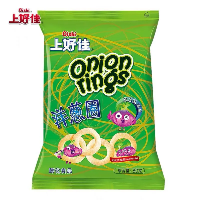 [Self-operated] China OISHI Shanghaojia Onion Rings 80g