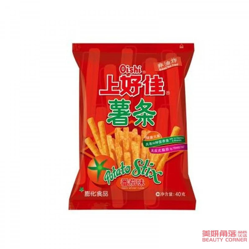 [Self-operated] Chinese OISHI Shanghaojia French Fries Tomato Flavor 40g