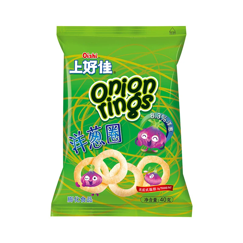 [Self-operated] China OISHI Shanghaojia Onion Rings 40g
