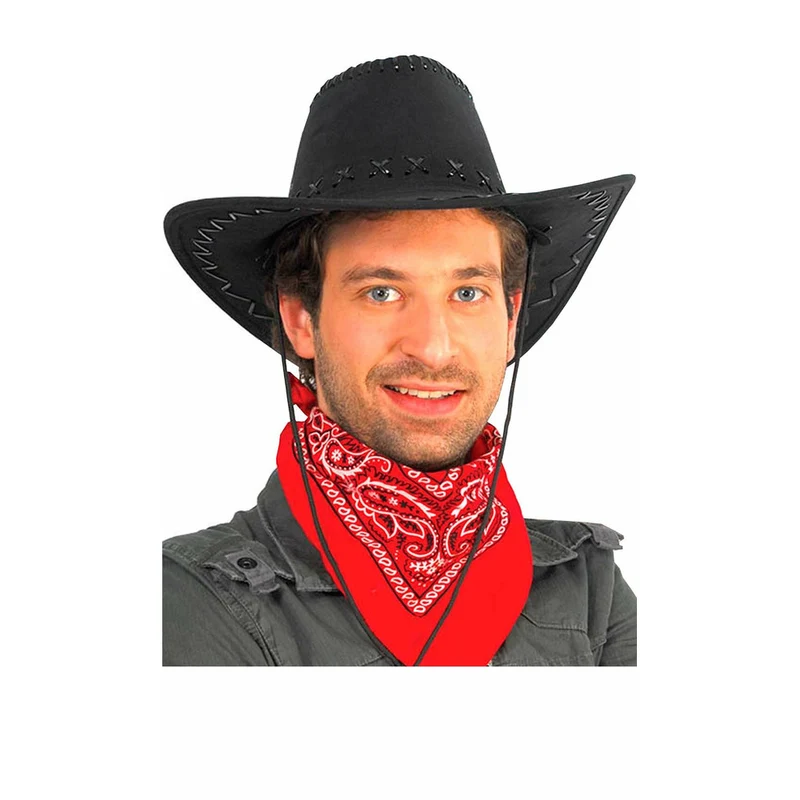 Schwarzer Western Cowboy Hut