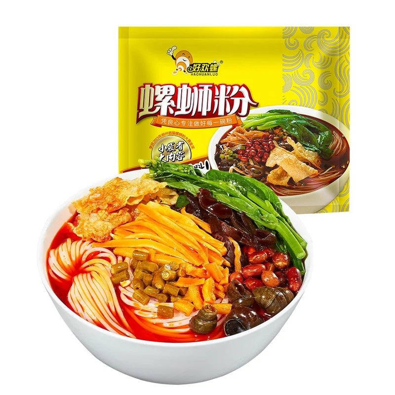 [Self-operated] China Happy Snail Snail Noodles 400g Gold Medal in Guangxi Specialty Snail Noodles Competition