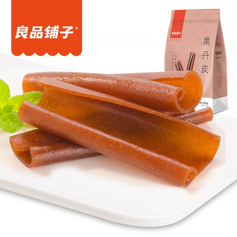 [Self-operated] China BESTORE BESTORE Fruit Peel 250g Hawthorn Roll Sweet and Sour Candied Fruit Snacks