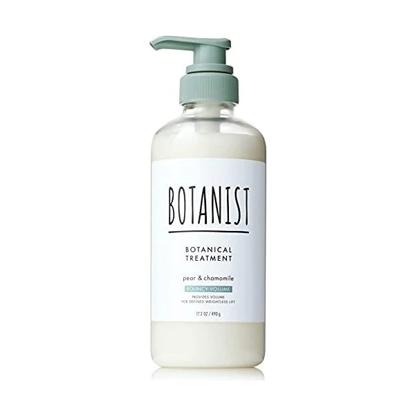 [Self-operated] Japanese BOTANIST Botanist New Edition Elastic and Fluffy Conditioner 490ml Green Cover Vitality Moisturizing and Smooth