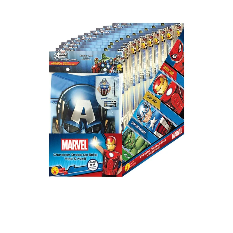 Pack de 4 Set Superhelden Avengers™ für Kinder