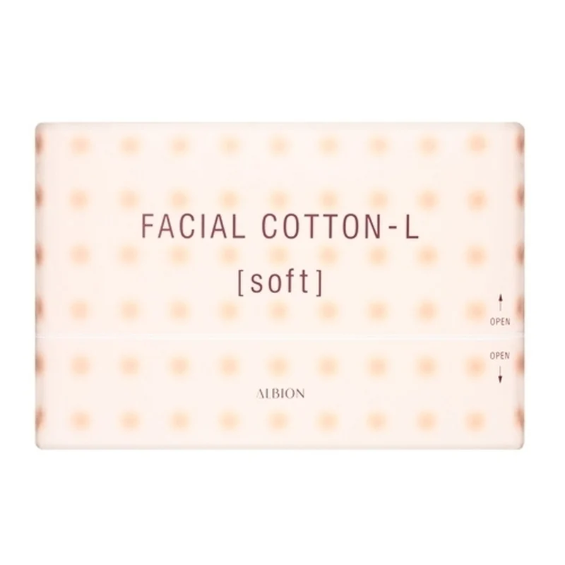 [Self-operated] Japanese ALBION Aibihong cotton pads 120 pieces, wet facial pads