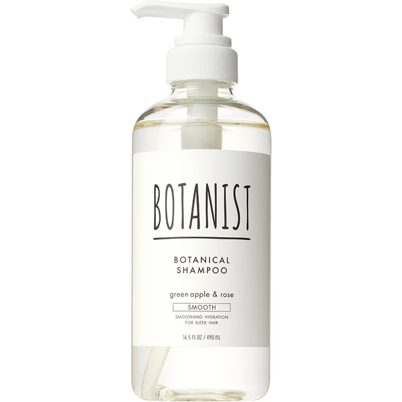 [Self-operated] Japanese BOTANIST Botanist Smooth Shampoo 490ml White Cap Refreshing Type Improves Frizz and Moisturizes Plant Ingredients Fragrant and Smooth Silicone-Free and Non-Drying