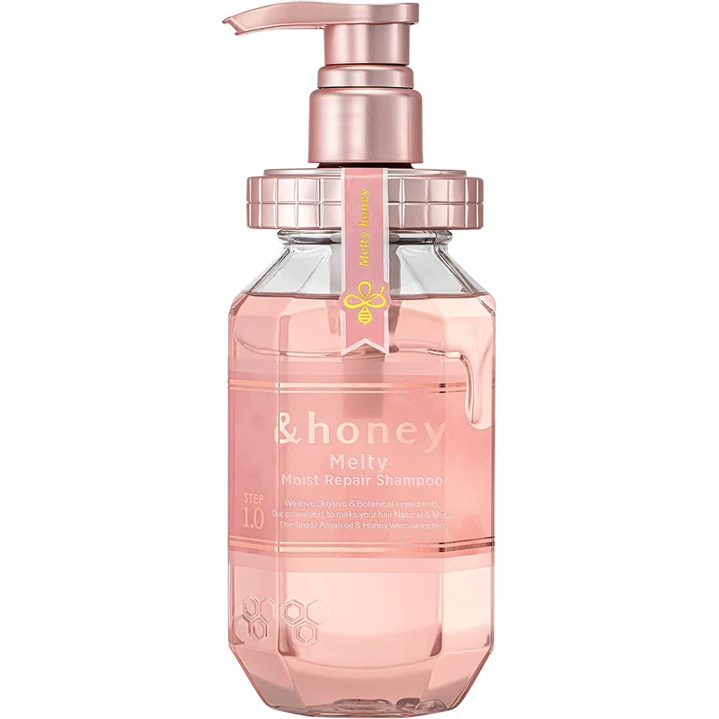 [Self-operated] Japan&Honey Anti Hanako Honey Glossy Repair Shampoo 440ml Limited Edition Rose Fragrance