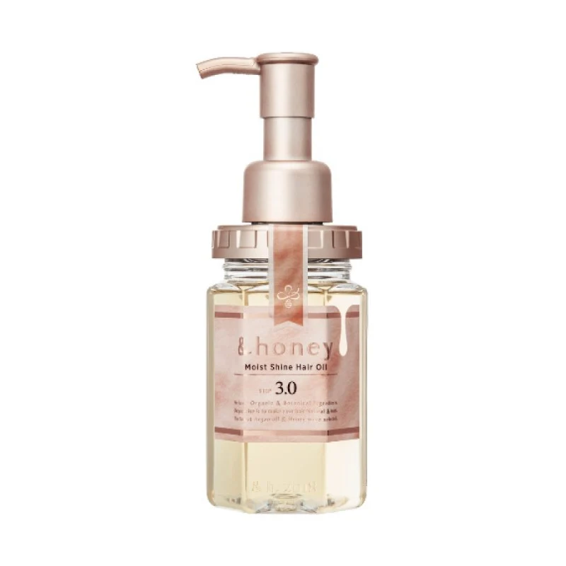 [Self-operated] Japan&Honey Anti Hanako Honey Glossy Hair Oil Refreshing 100ml Rose Honey Fragrance