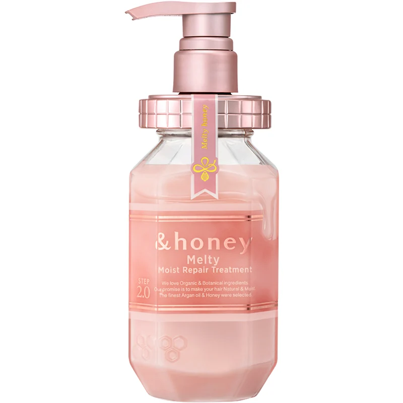 [Self-operated] Japan&Honey Anti Hanako Honey Glossy Repair Conditioner 445g Rose Fragrance