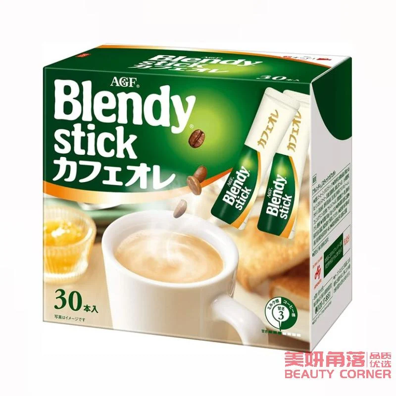 [Self-operated] Japanese AGF BLENDY 30-in-XNUMX instant original flavor, mellow, sweet and fragrant milk instant coffee XNUMX packs