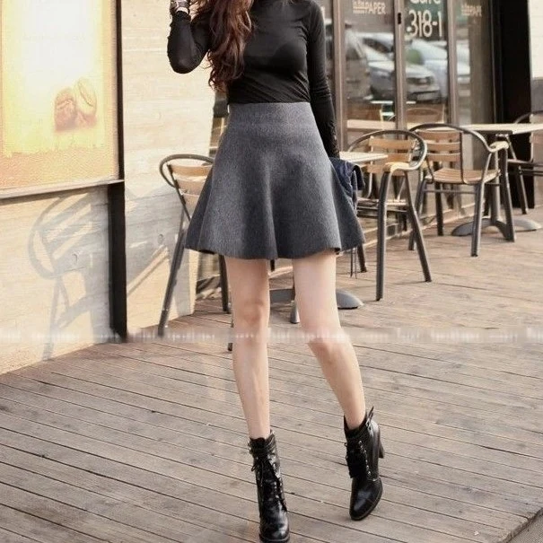 [Self-operated] Sexy and fashionable high-waist mini skirt, multiple colors available, waist-cinching and versatile skirt