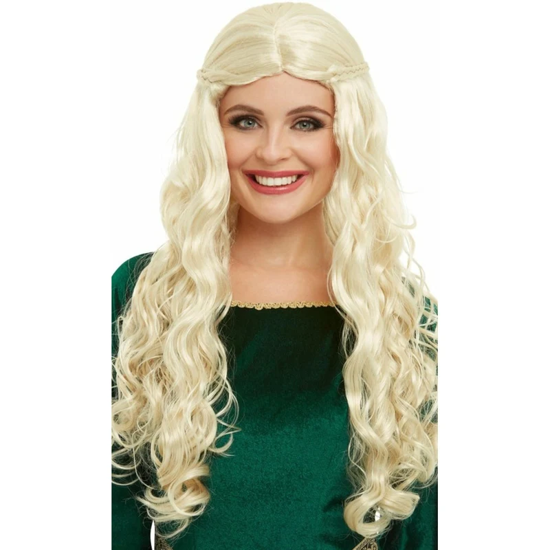Blonde Perücke Mittelalter