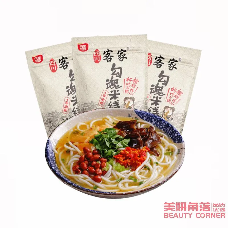 [Self-operated] China BAIJIA Baijia Chenji Sichuan Hakka Soul-enchanting Rice Noodles 310g bagged instant casserole rice noodles with seasonings instant bridge rice noodles