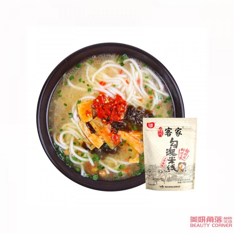[Self-operated] China BAIJIA Baijia Chenji Sichuan Hakka Soul-enchanting Rice Noodles 310g bagged instant casserole rice noodles with seasonings instant bridge rice noodles