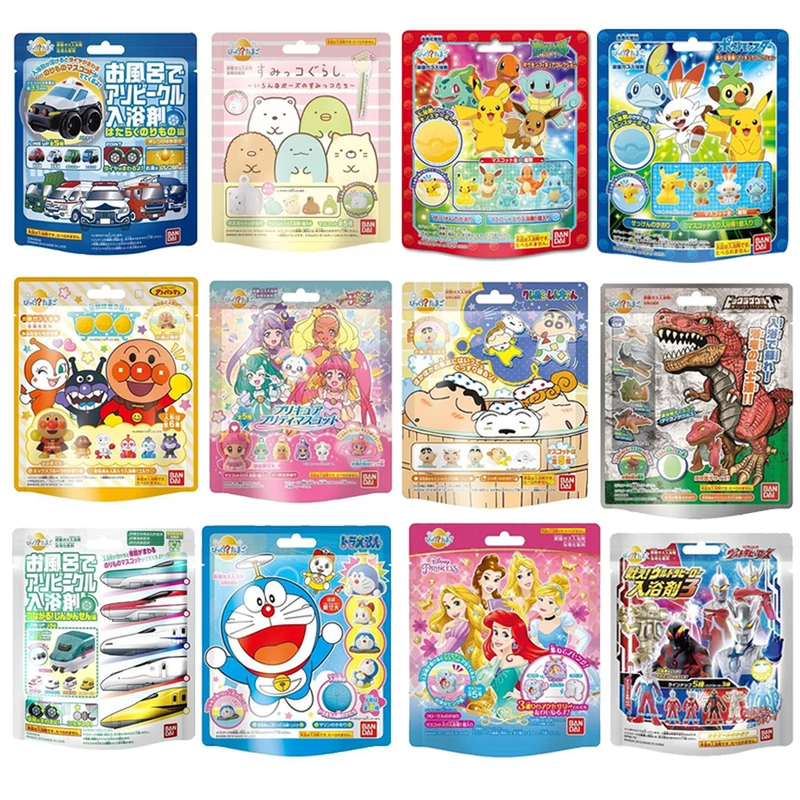 [Self-operated] Japan's BANDAI Bandai Bath Ball Bath Ball Bath Agent 75g Cartoon Toy Bath Ball Douyin Model Blind Box Bath Ball