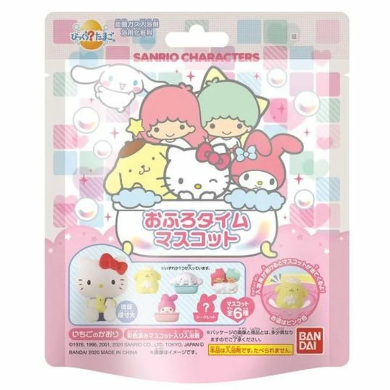 [Self-operated] Japan's BANDAI Bandai Bath Ball Bath Ball Bath Agent 75g Cartoon Toy Bath Ball Douyin Model Blind Box Bath Ball
