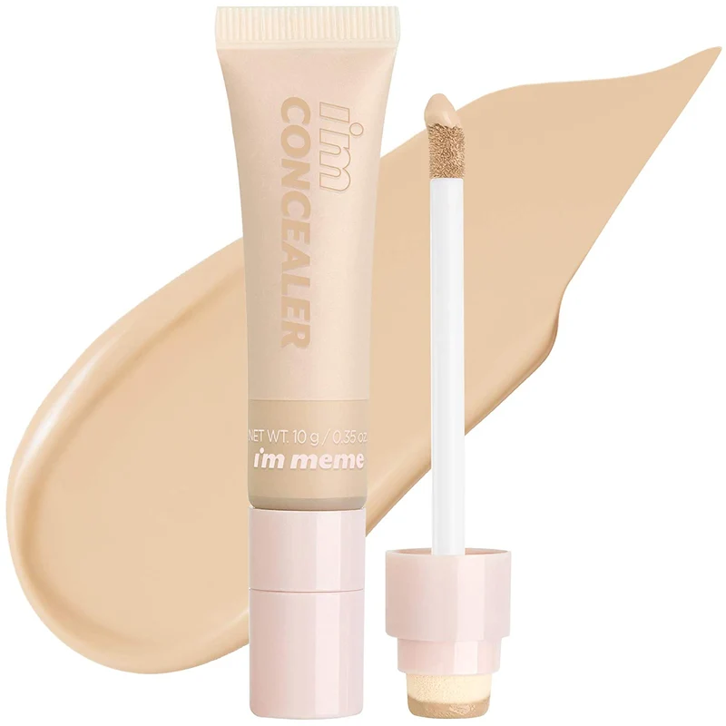 [Self-operated] Korean I'M MEME I Love Concealer #02 Natural Color 10g Face Covering Spots, Acne Marks, Dark Circles, Repairing, Moisturizing and Waterproof