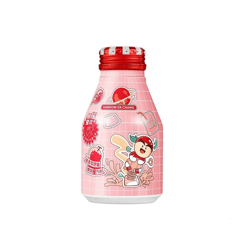 [Self-operated] China HANKOW ER CHANG Hankou No. 248 Factory Hey Frozen Salted Lychee Flavor Jelly Soda XNUMXml
