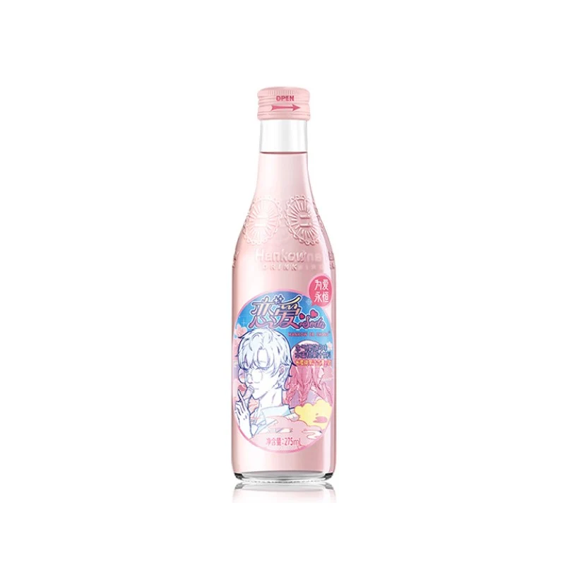 [Self-operated] China HANKOW ER CHANG Hankou No. 275 Factory Sparkling Cherry Blossom Flavor Peach Juice Drink XNUMXml Juice Soda