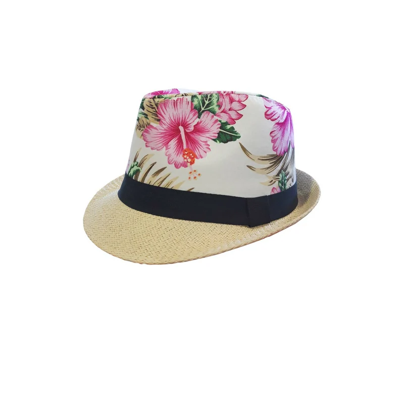 Hawaii Hut Blumen Rosa