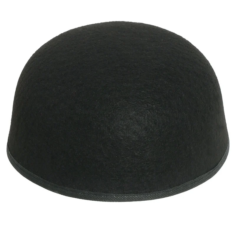 Mütze Schwarz aus Filz