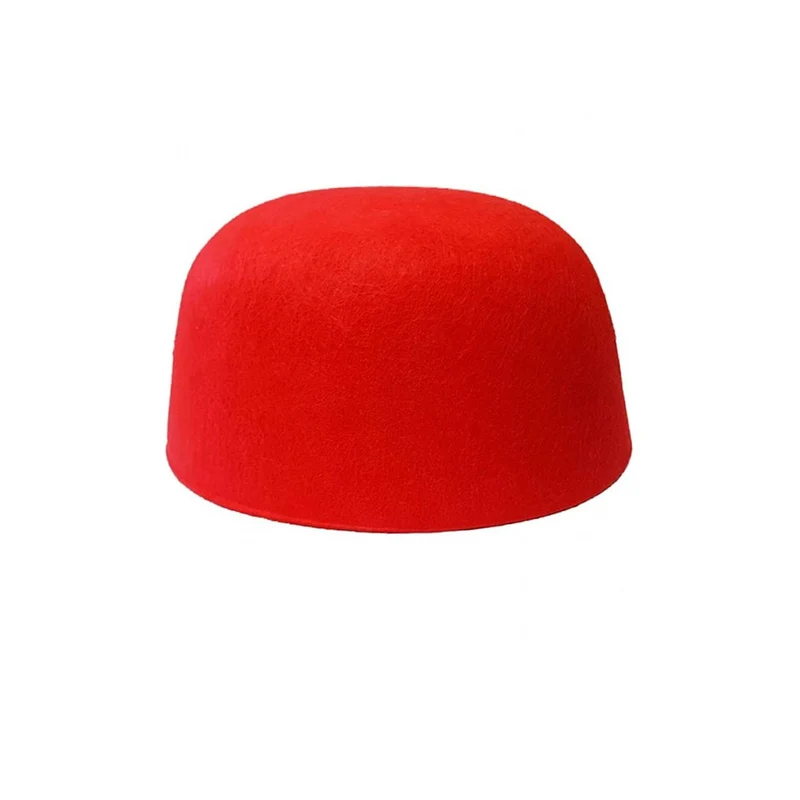 Mütze Rot aus Filz