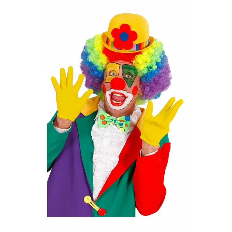 Kurze Handschuhe Gelb