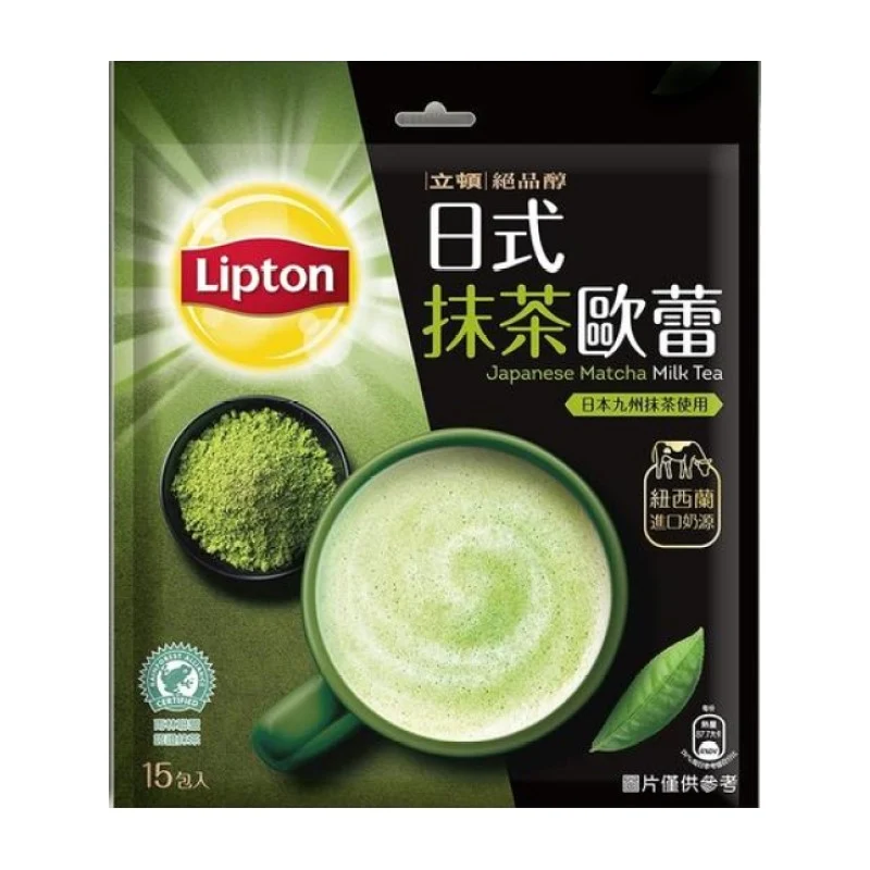 [Self-operated] Japanese Lipton Japanese Matcha Ou Lai 15 packs instant matcha flavored drink