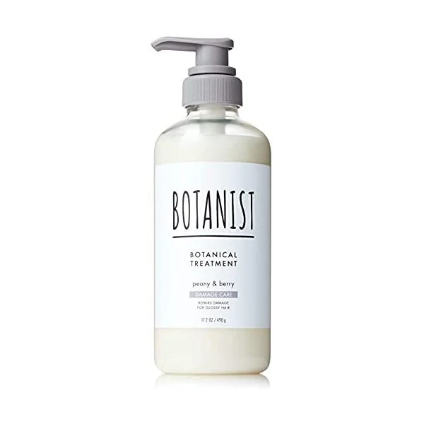 [Self-operated] Japanese BOTANIST Botanist New Version Plant Fresh Repair Damaged Hair Conditioner 490ml Peony Wild Berry Fragrance