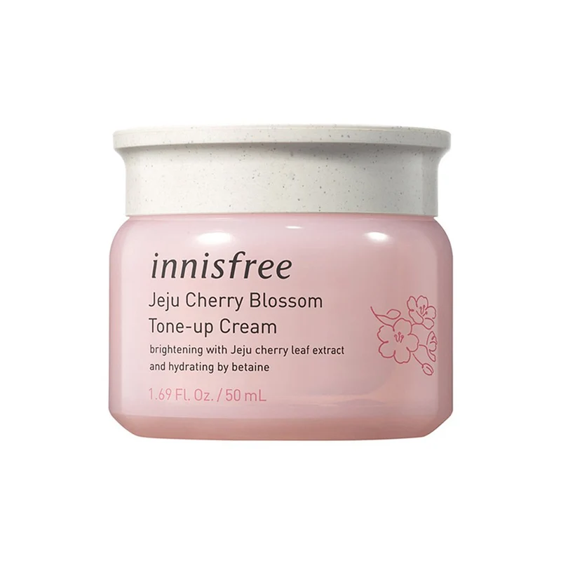 [Self-operated] Korean INNISFREE Cherry Blossom Moisturizing Whitening and Brightening Cream 50ml No Makeup Cream