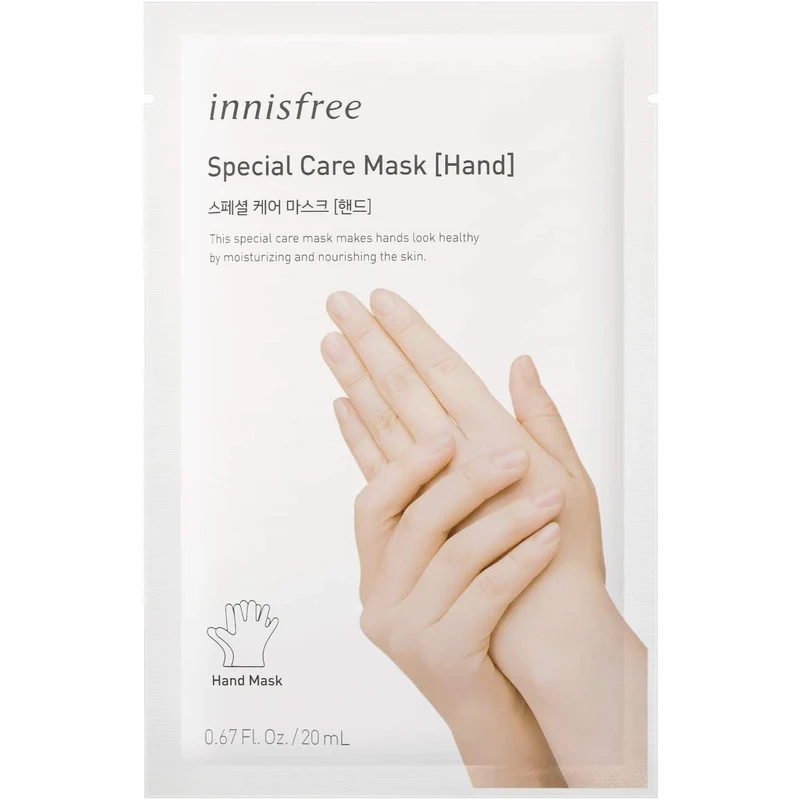 [Self-operated] Korean INNISFREE Moisturizing Care Hand Mask Set 20ml