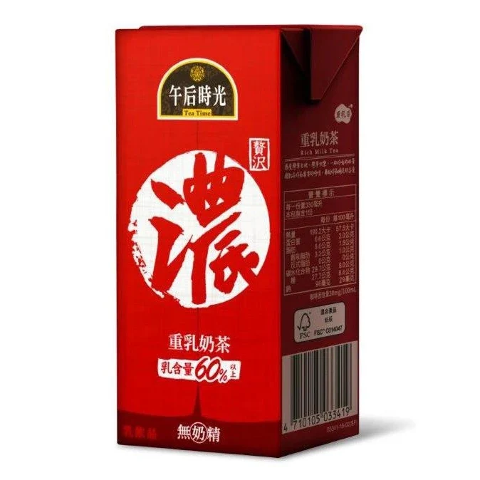 [Self-operated] Taiwan GUANGQUAN Guangquan Ranch Afternoon Time Heavy Milk Series Mellow Milk Tea 330ml