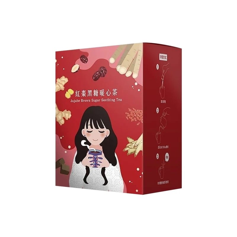[Self-operated] Taiwan Afternoon Tea Lady Red Dates and Brown Sugar Heart Warming Tea 7 bags*22.5g Must-have during menstrual period