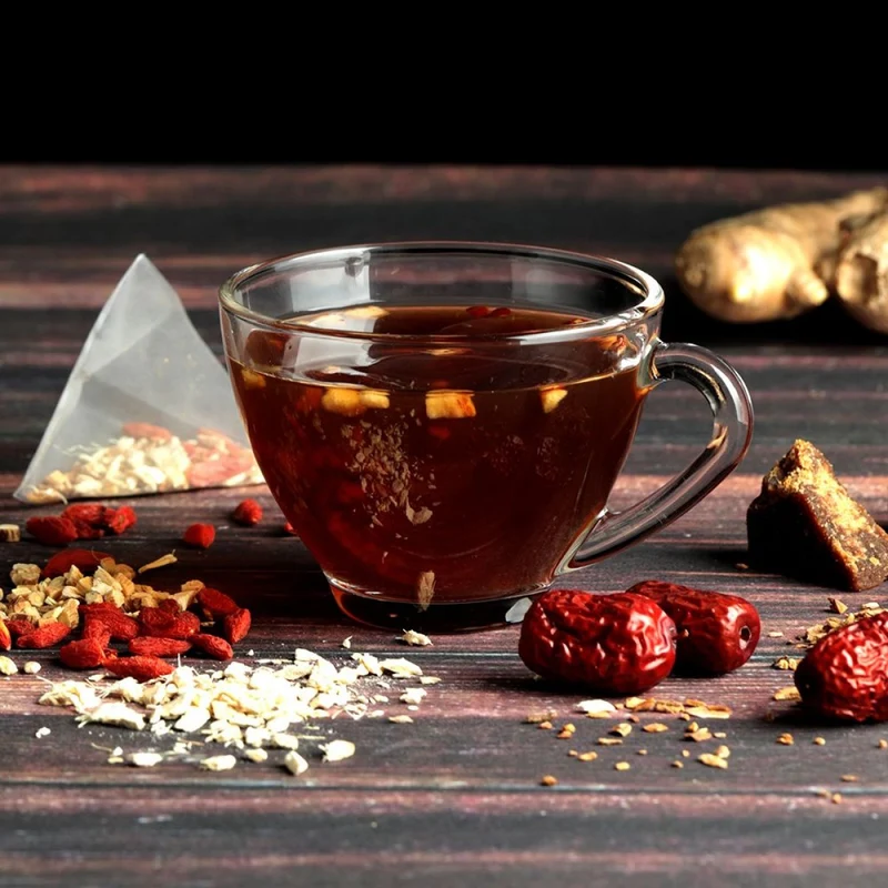 [Self-operated] Taiwan Afternoon Tea Lady Red Dates and Brown Sugar Heart Warming Tea 7 bags*22.5g Must-have during menstrual period