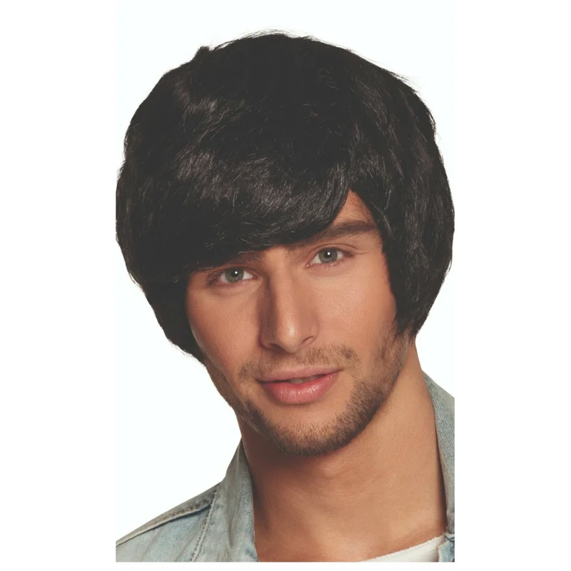Perücke Tyler schwarz