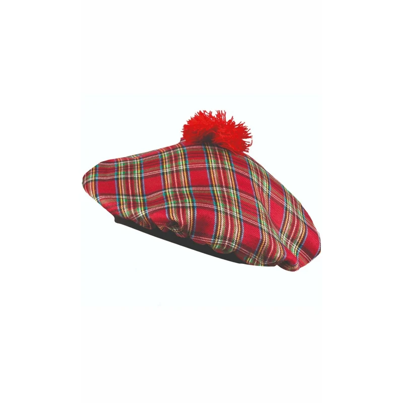 Schottische Mütze rot