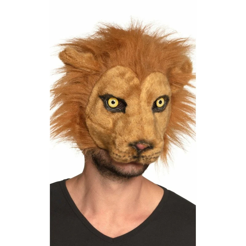 Löwe Maske flauschig