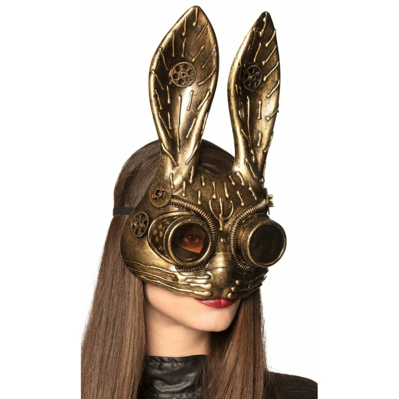 Steampunk Hase Maske