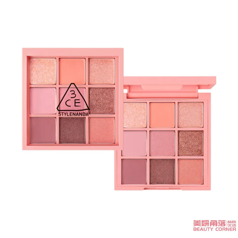 [Self-operated] South Korea 3CE Sanxi Jade Jiugongge Eyeshadow Palette Pearlescent Peach Beach Muse