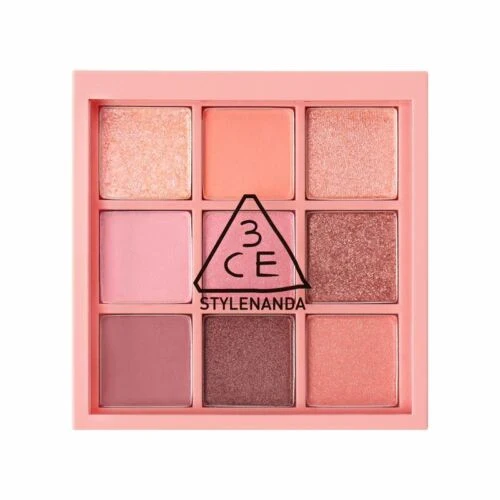 [Self-operated] South Korea 3CE Sanxi Jade Jiugongge Eyeshadow Palette Pearlescent Peach Beach Muse