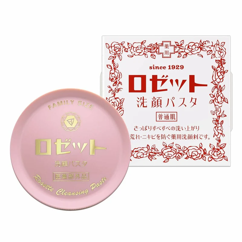 [Self-operated] Japanese ROSETTE Medicated Acne and Mite Cleansing Cream Refreshing 90g