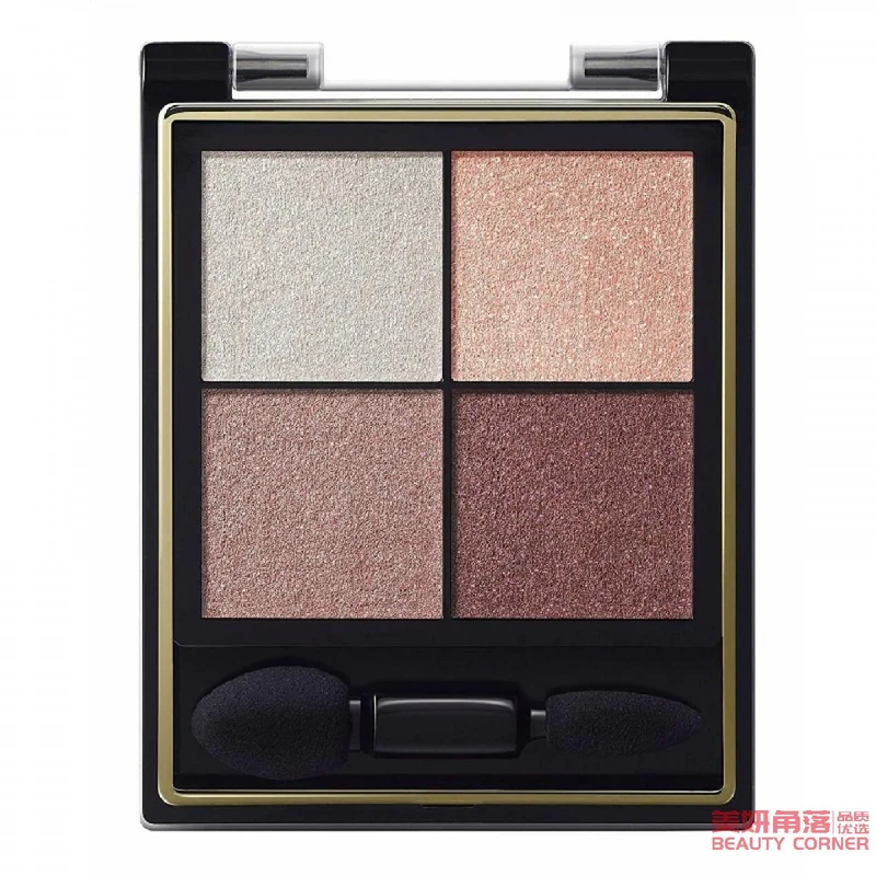 [Self-operated] Japanese EXCEL True Colors Four-Color Eyeshadow 3.5g CS04 Purple Sun Pearlescent Glitter Lazy Eyeshadow Palette