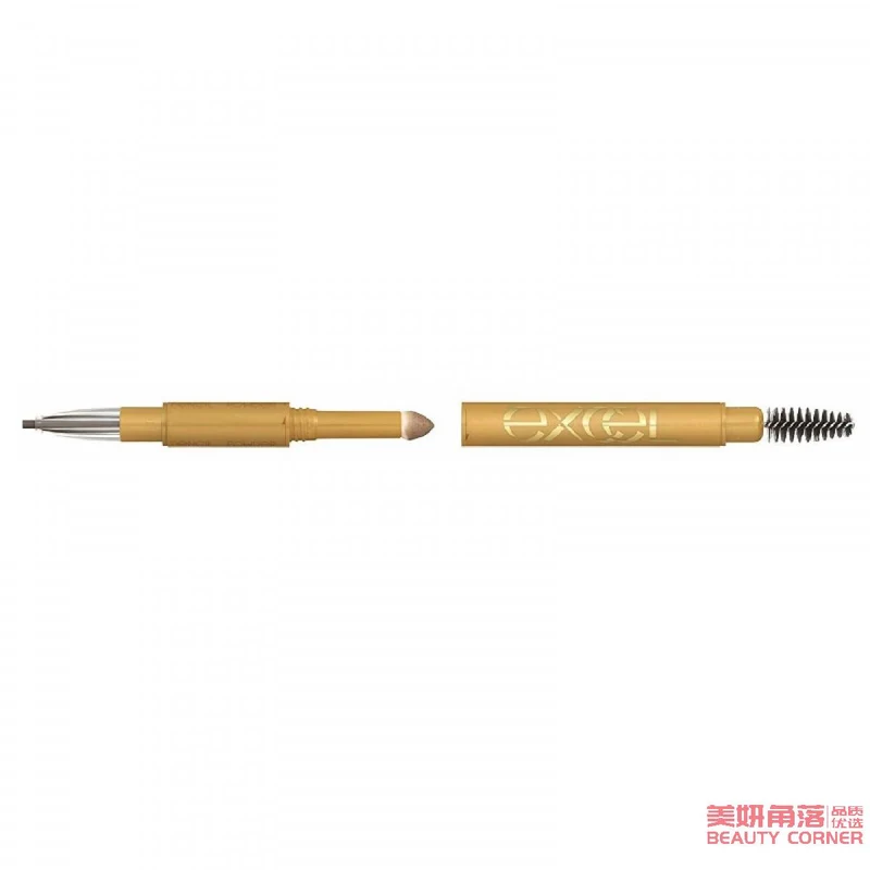 [Self-operated] Japanese EXCEL three-in-one ultra-fine eyebrow pencil PD01 natural brown, waterproof and natural, long-lasting and non-fading for beginners