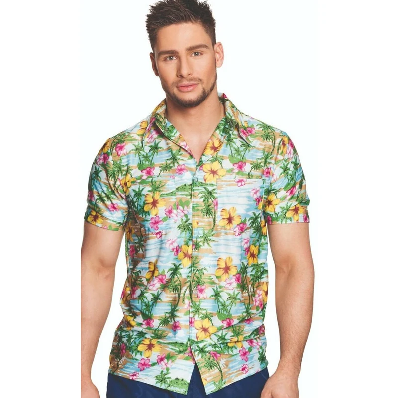 Hemd Hawaii Hibiskus